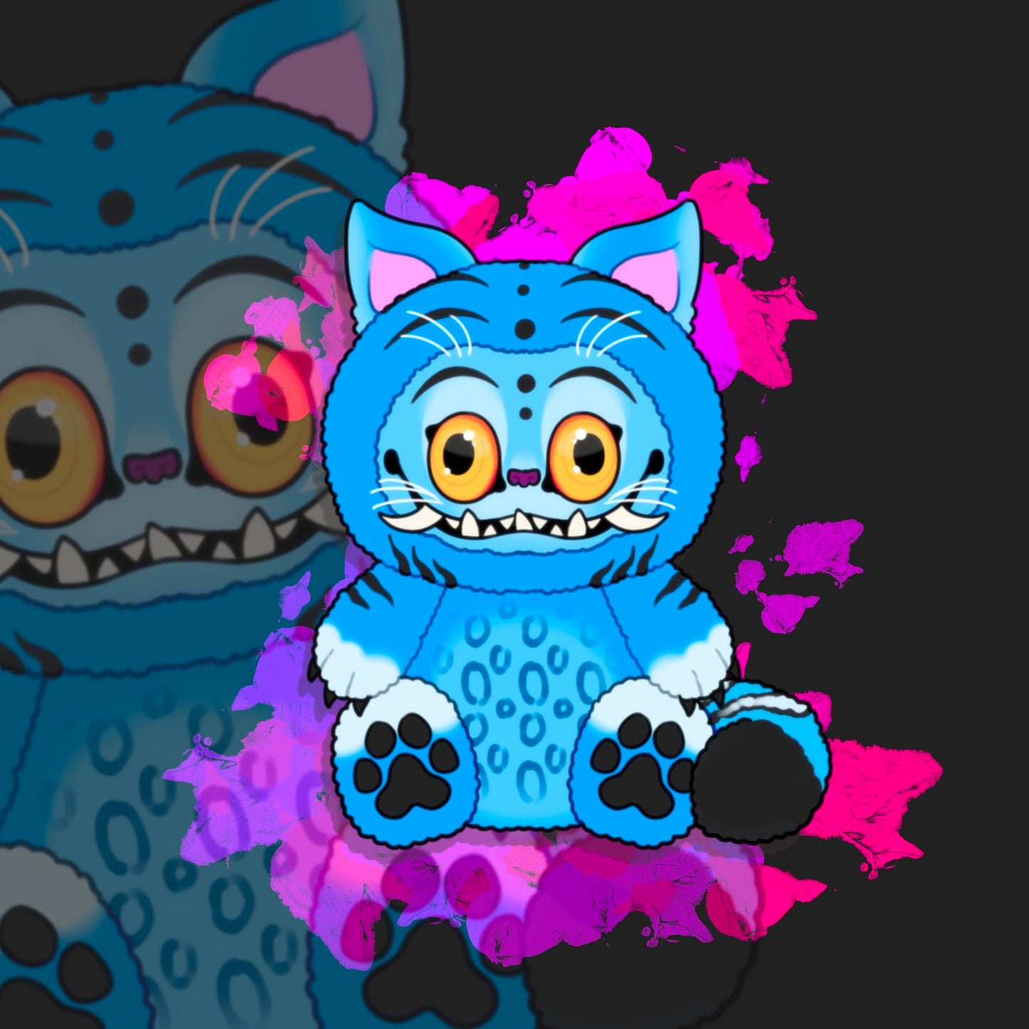 KPOP TIGER LABUBAE STICKER *PREORDER*