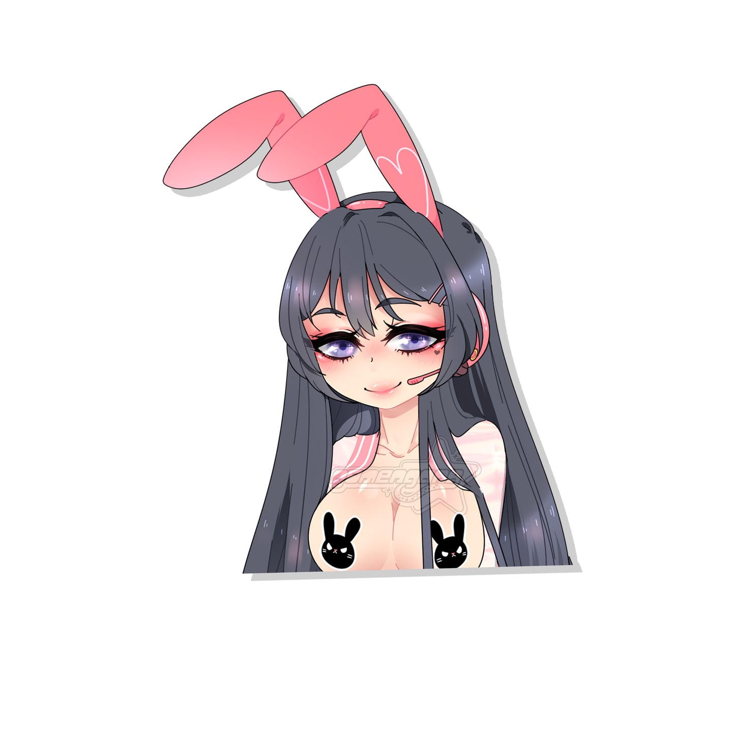 BUNNY MAI PEEKER STICKER *IN STOCK*
