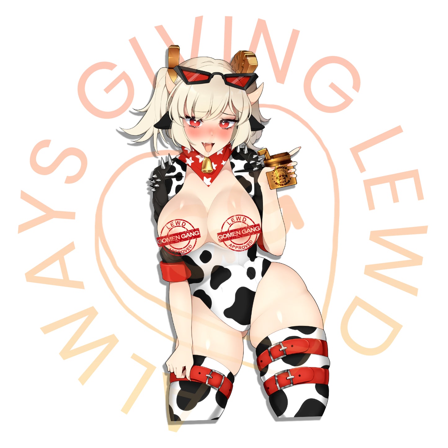 MARCH MILKERS BURNICE STICKER