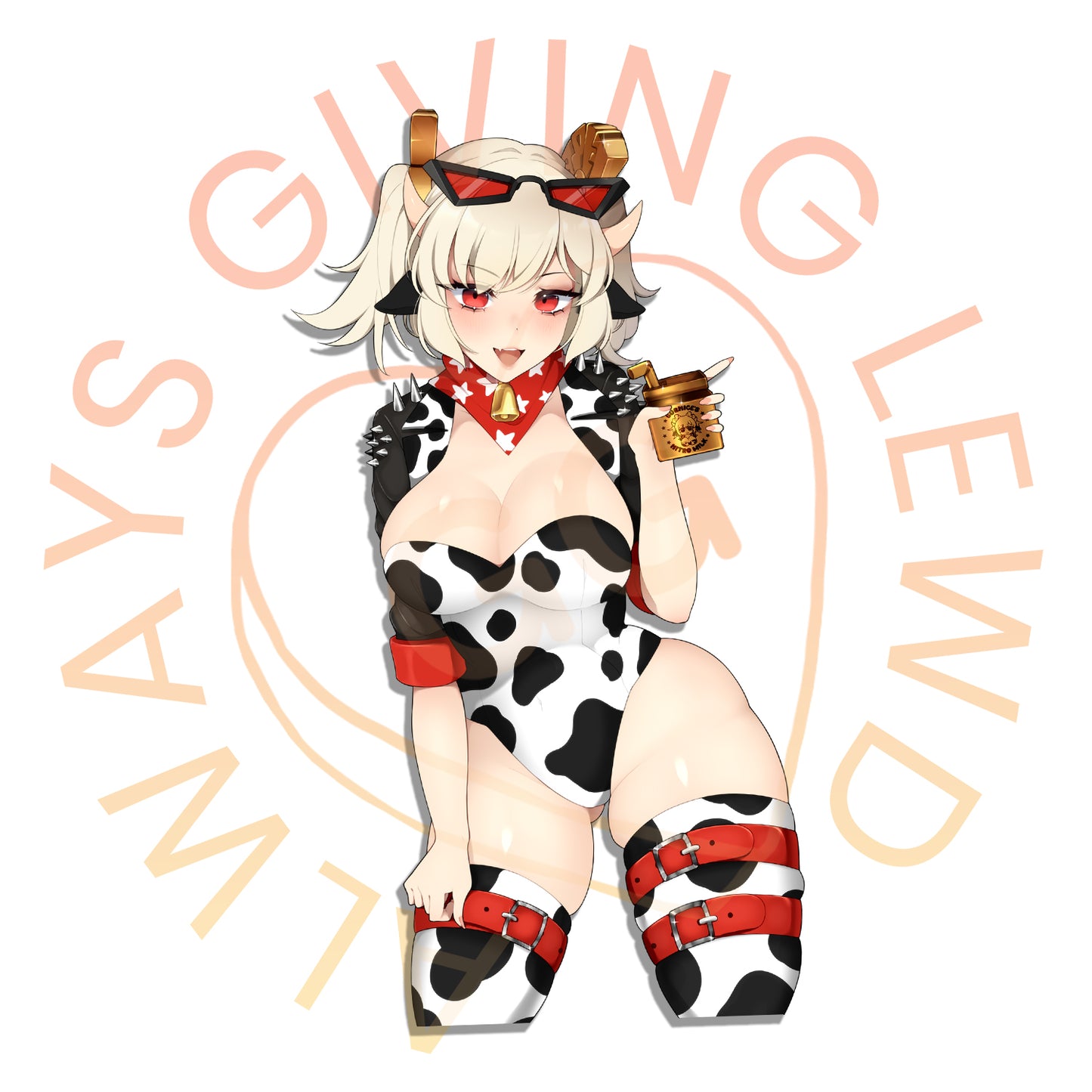 MARCH MILKERS BURNICE STICKER