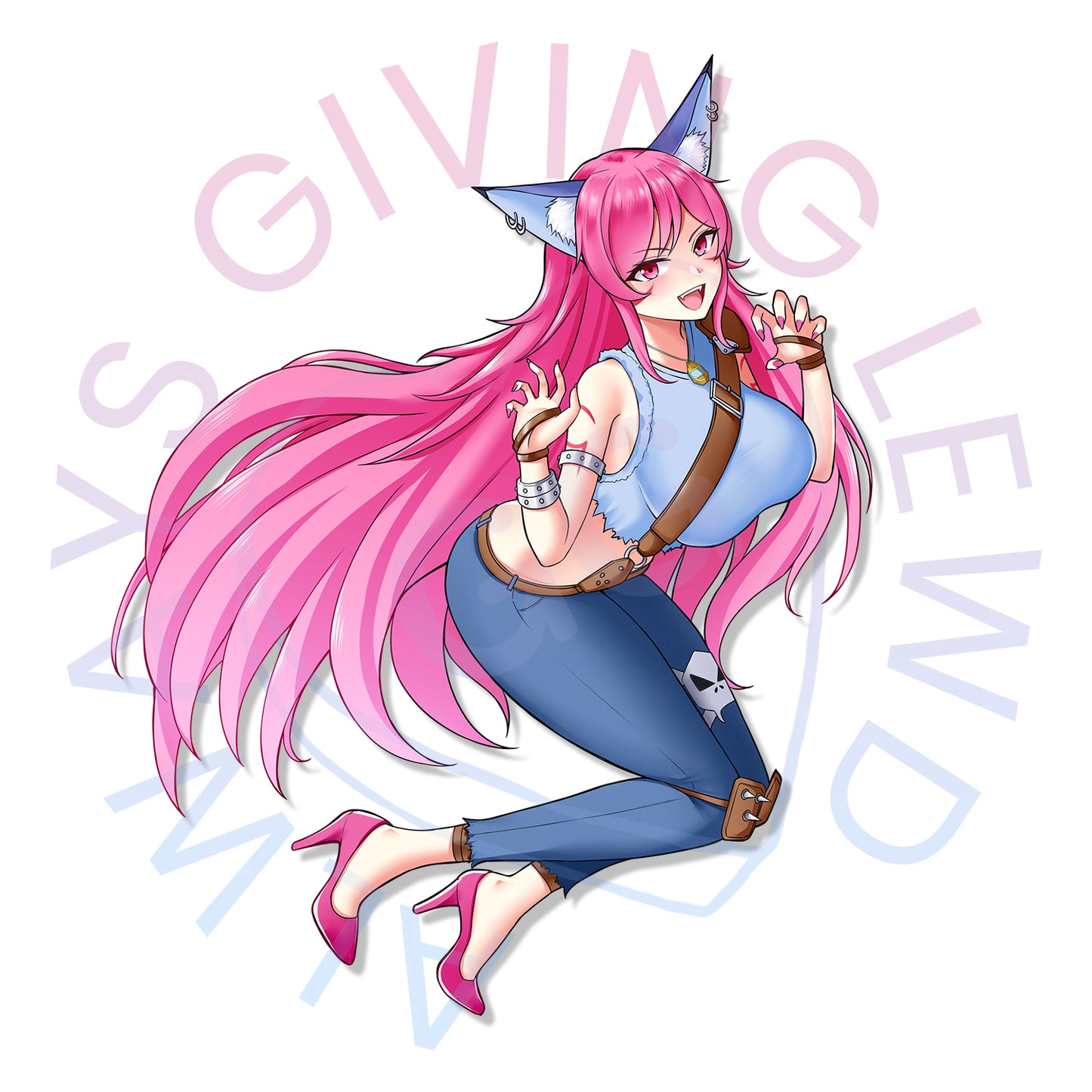DIGI GIRL STICKER