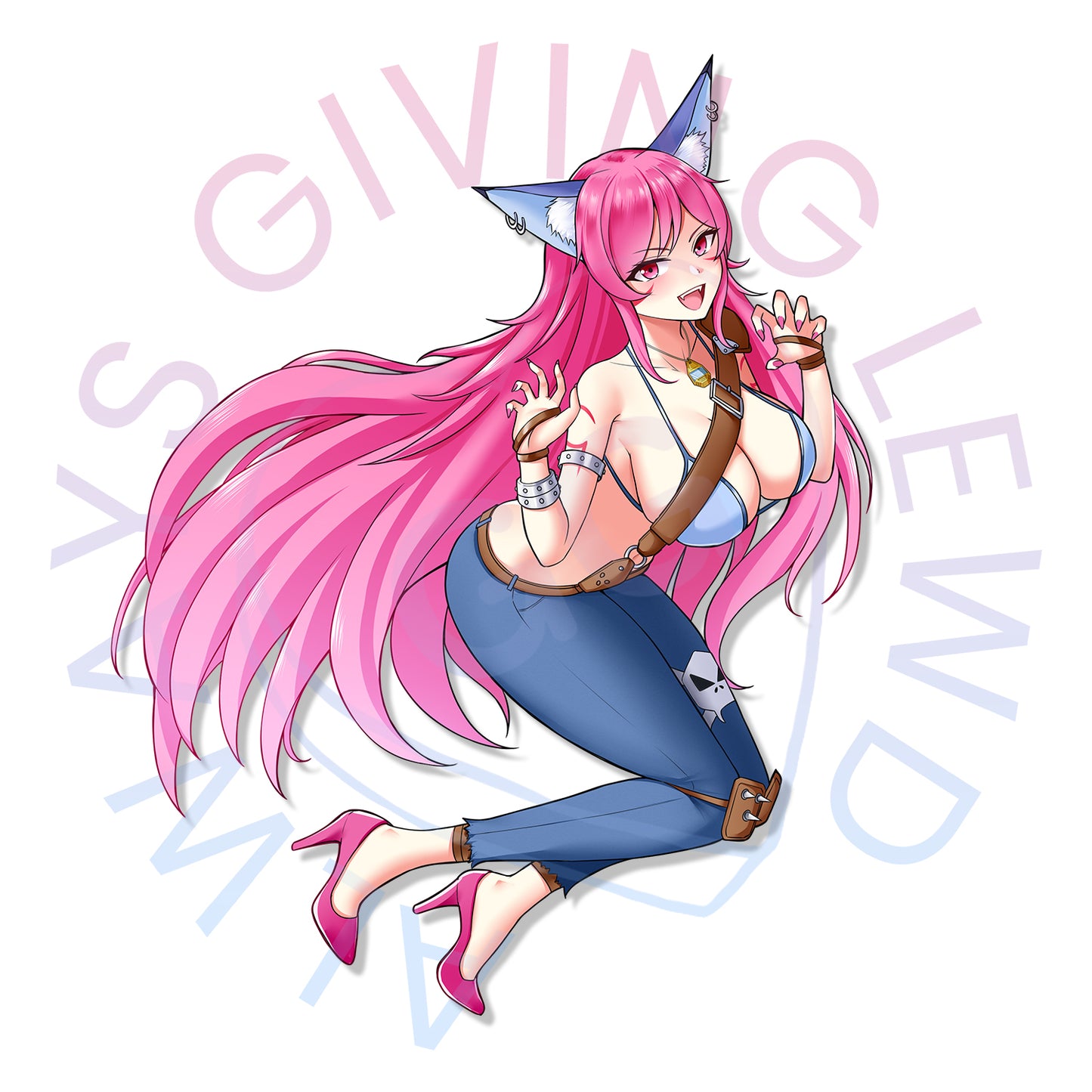 DIGI GIRL STICKER