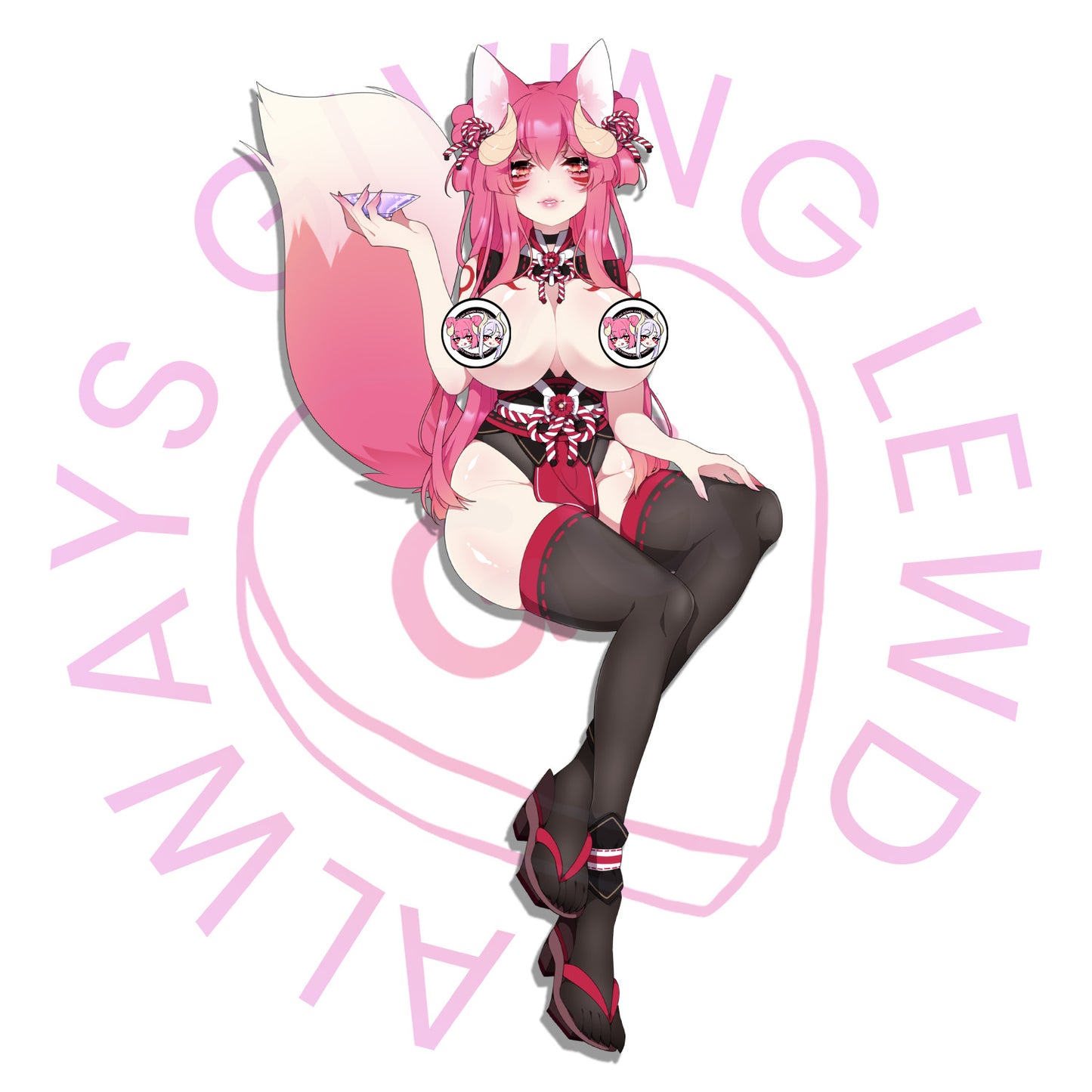 FOX HOMURA STICKER