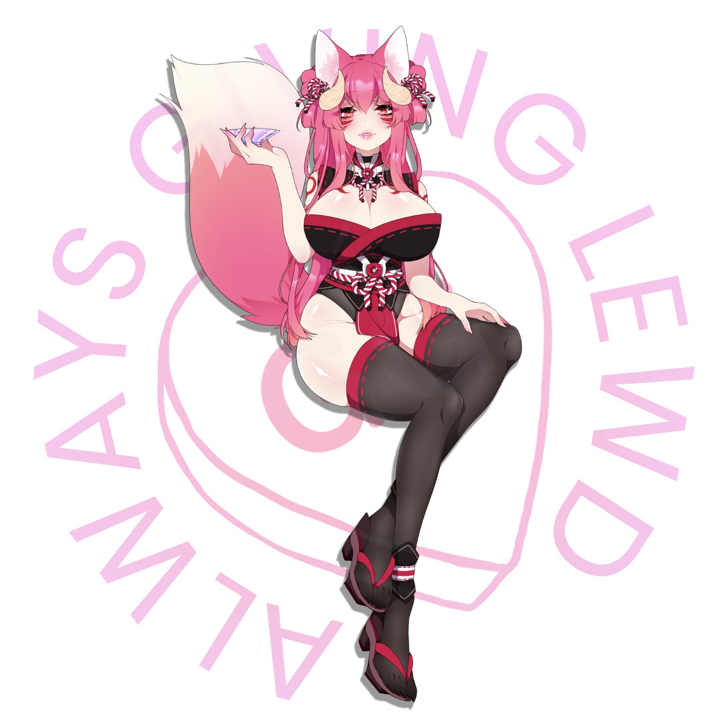 FOX HOMURA STICKER