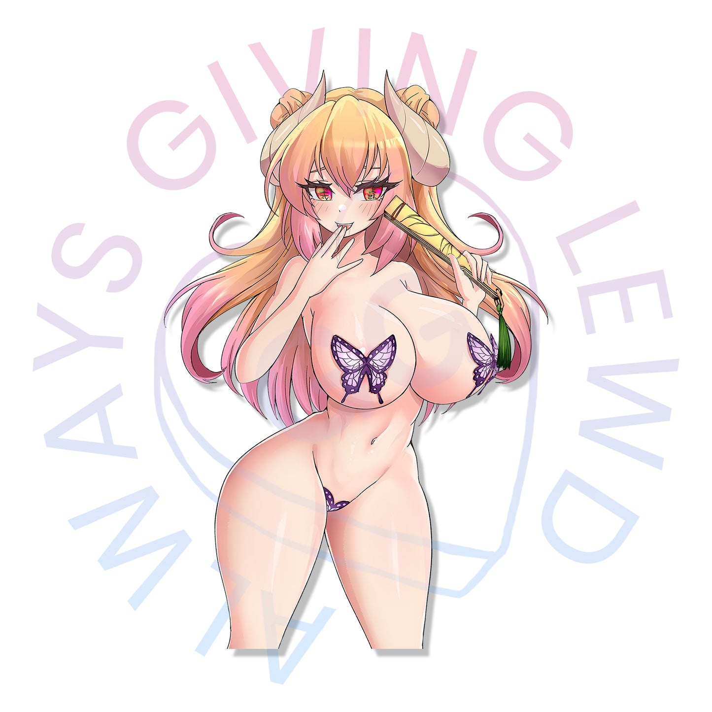 HOMURA X KNY DOMA STICKER