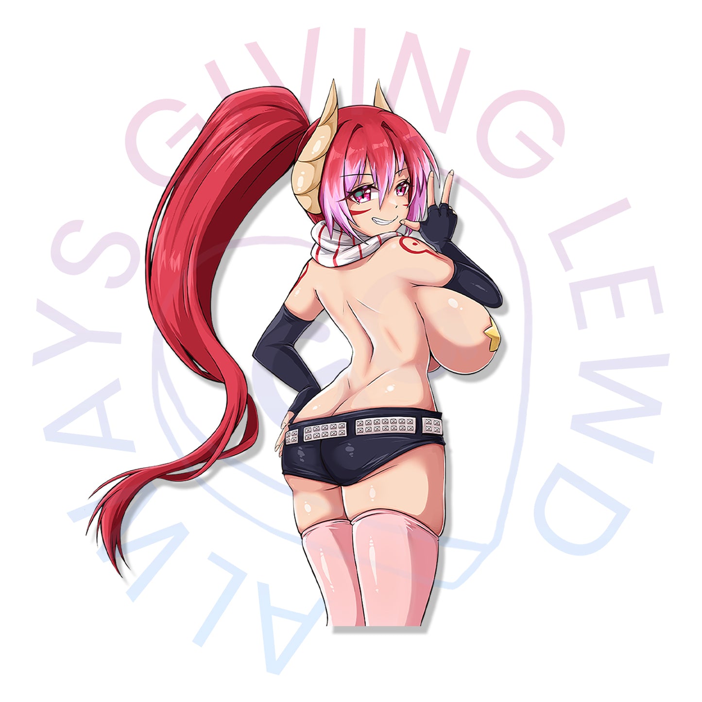 KOMURA YOKO COSPLAY STICKER