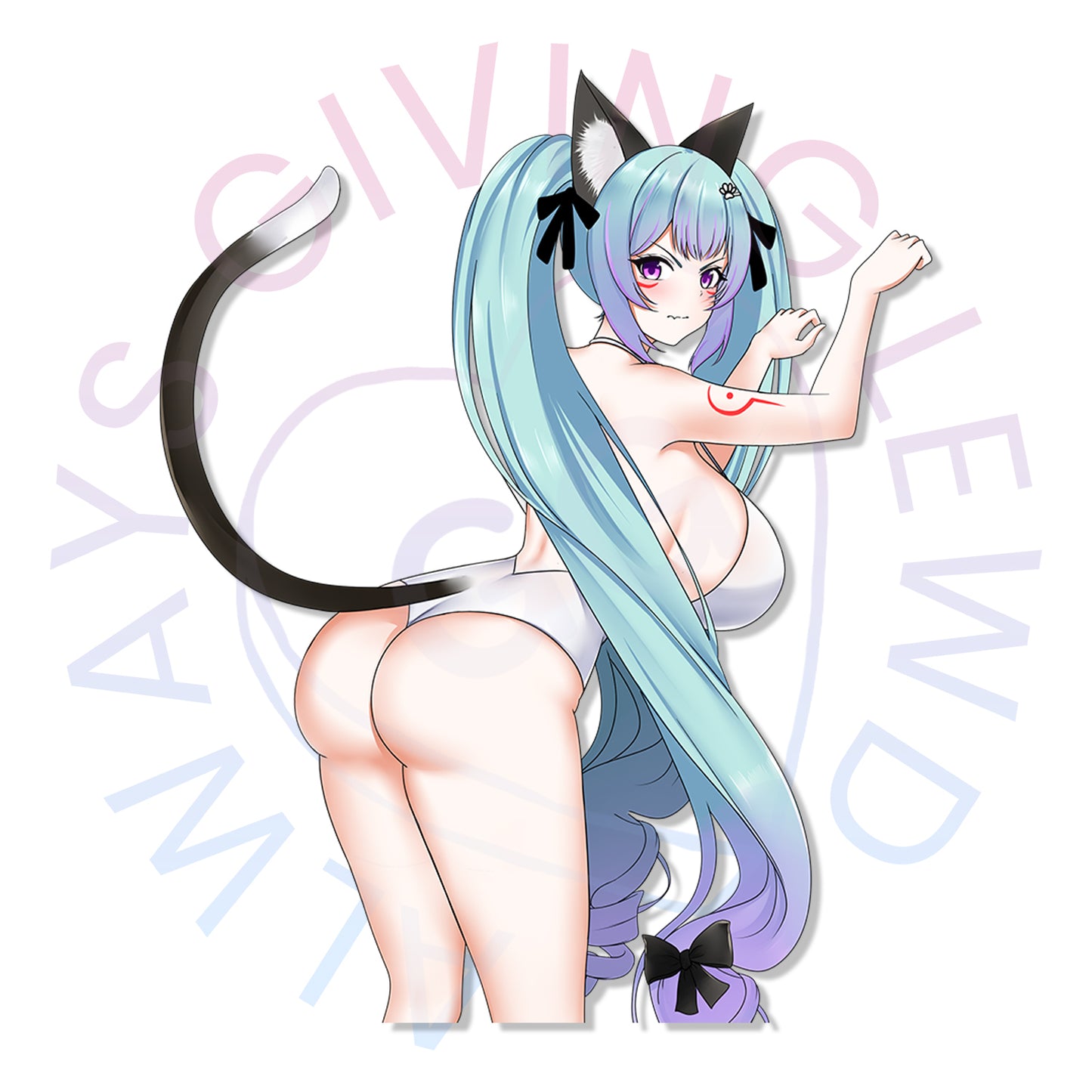 PRIVATY X KOMURA STICKER