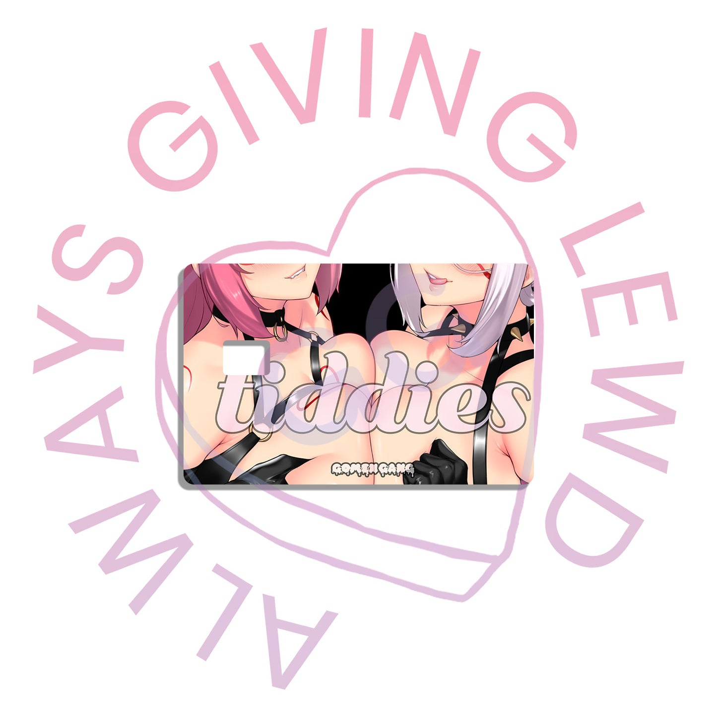 TIDDIES CARD SKIN