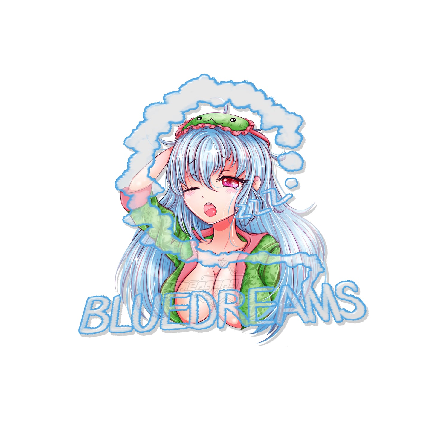 BLUE DREAMS STICKER *IN STOCK*