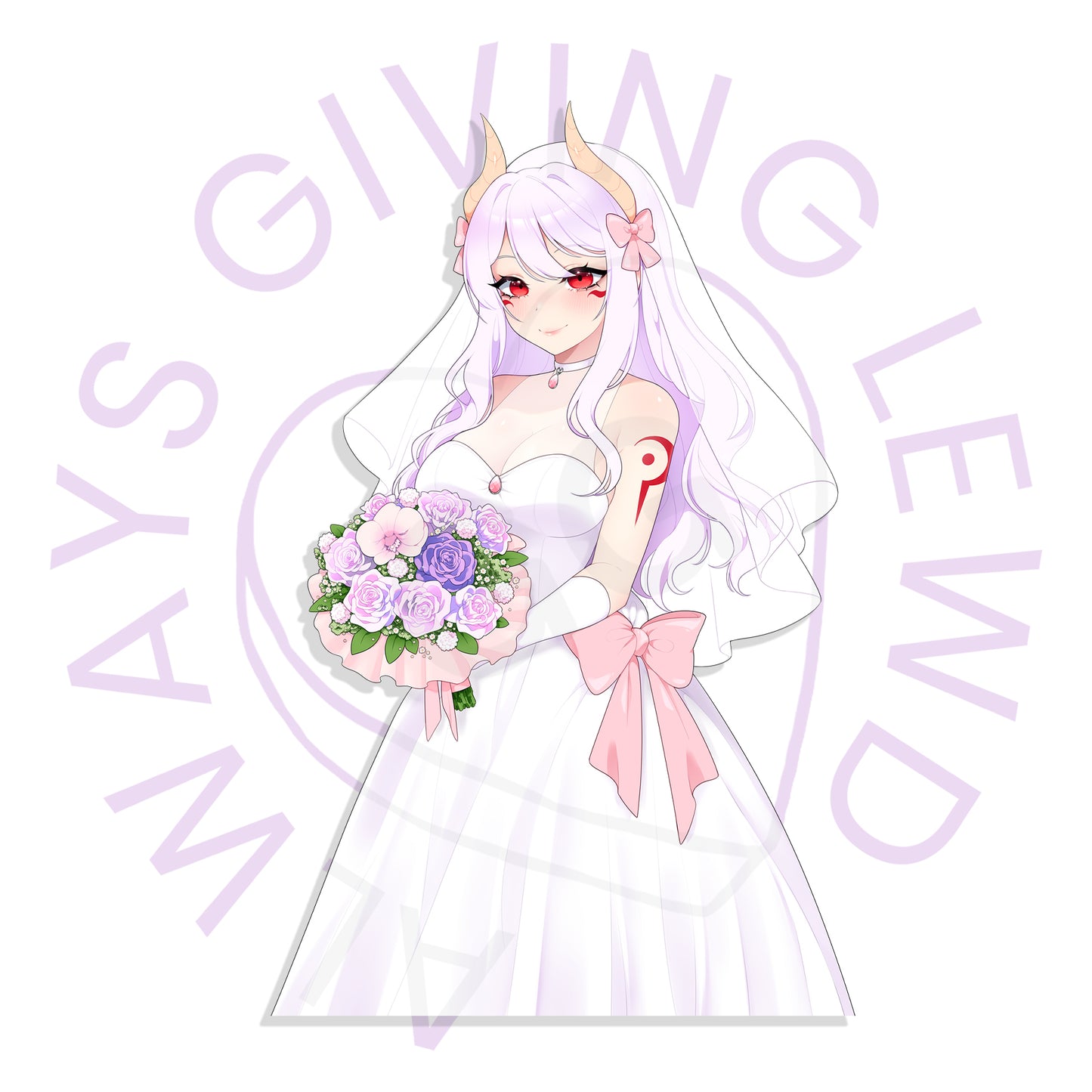 BRIDAL KOMURA STICKER