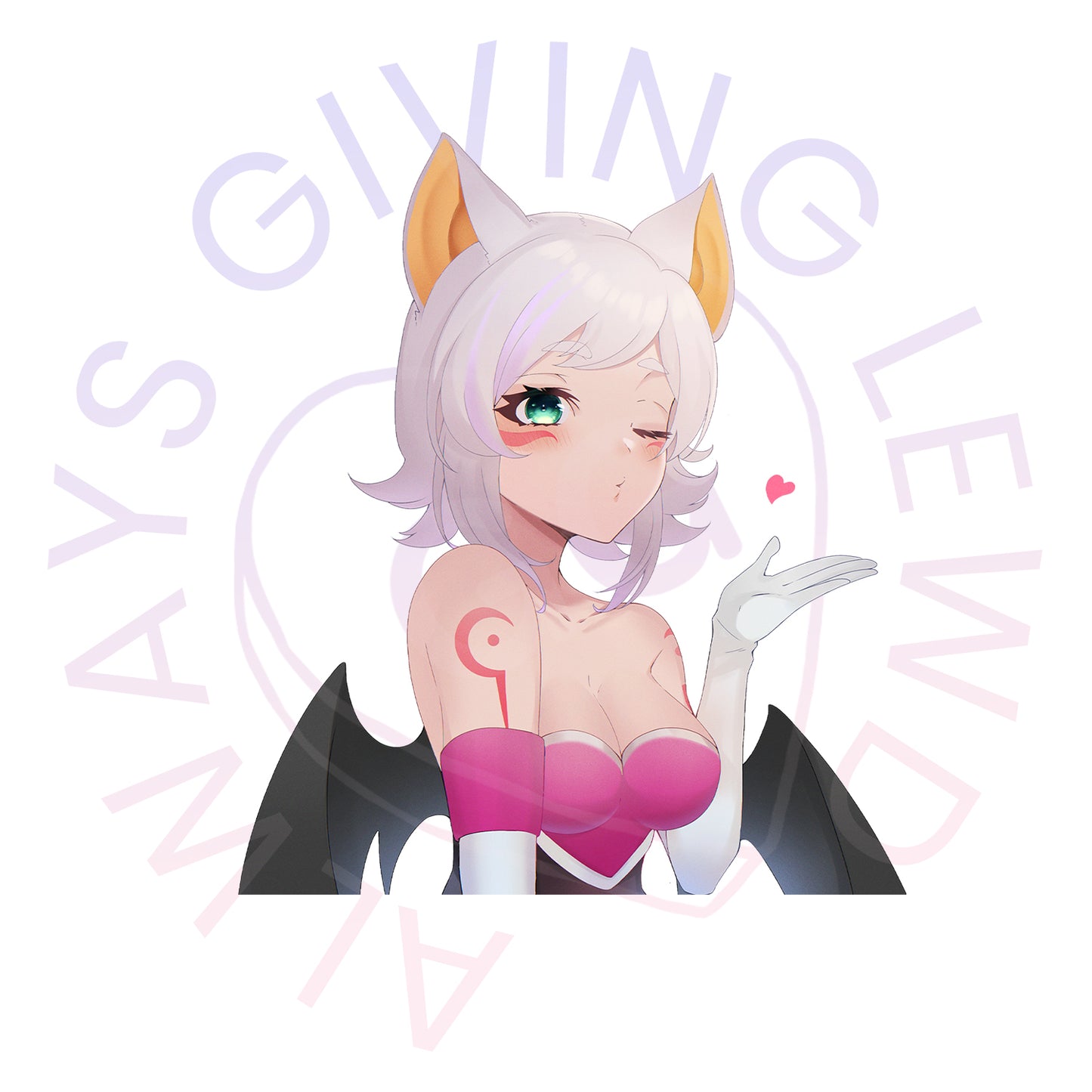 ROUGE PEEKER STICKER