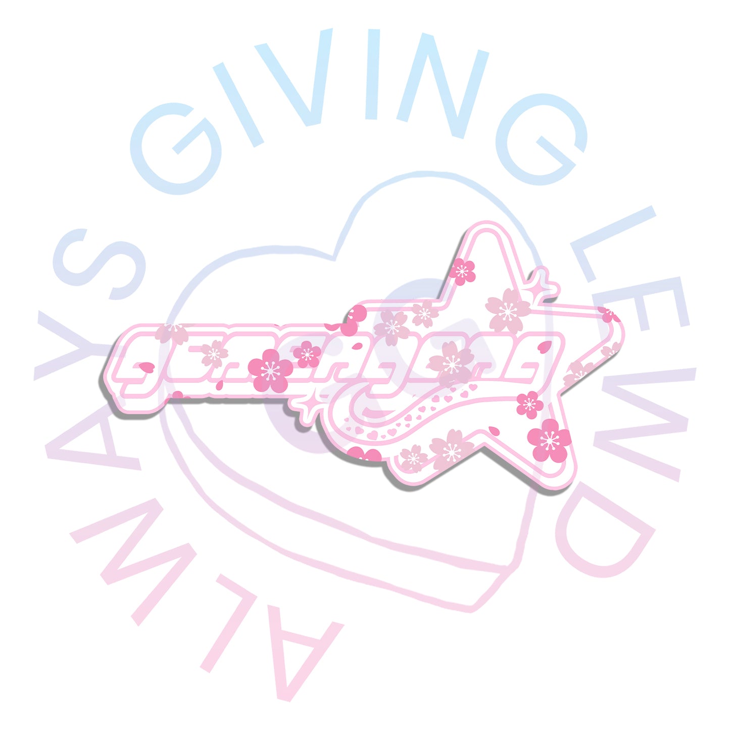SAKURA GOMENGANG LOGO STICKER