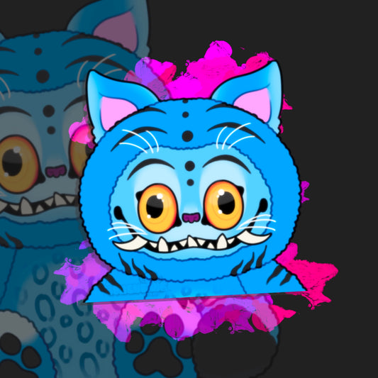 KPOP TIGER LABUBAE STICKER *PREORDER*