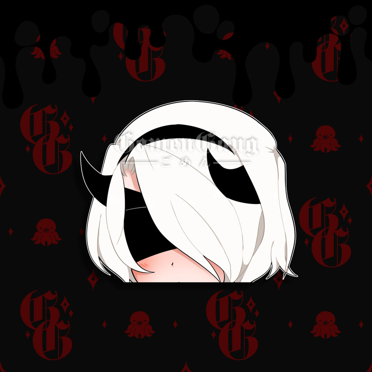 2B PEEKER STICKER