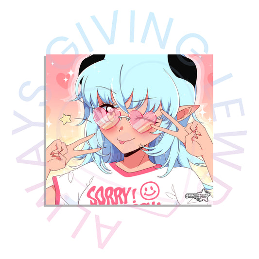 90'S STYLE YUKINA STICKER