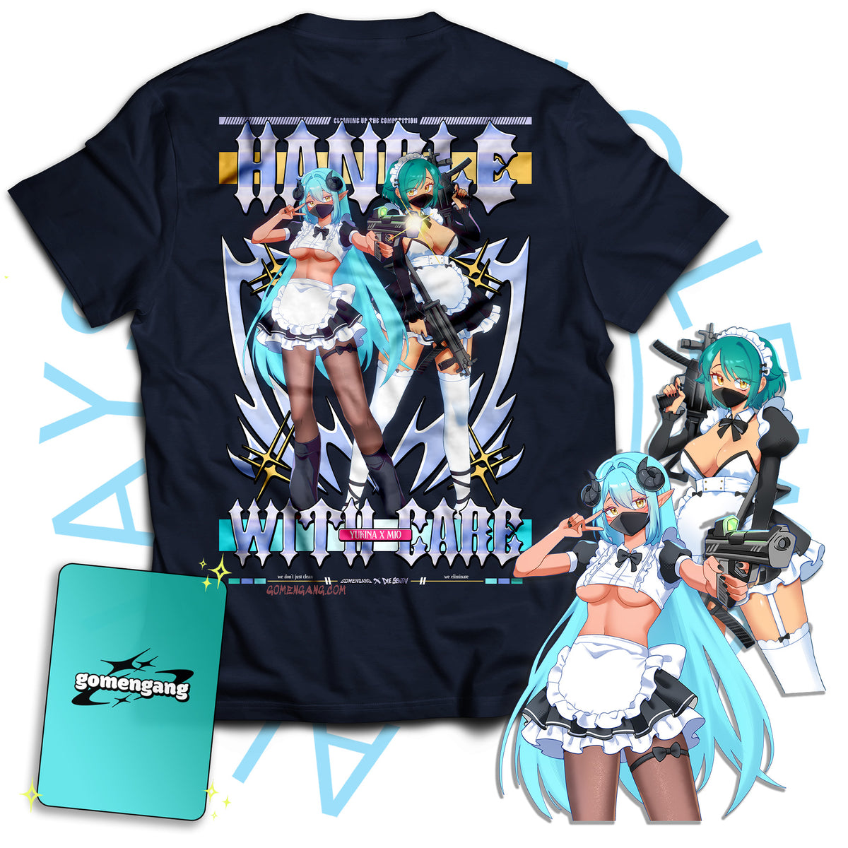 [DIESENTAI COLLABO] T-SHIRT STICKER BUNDLE *PREORDER*