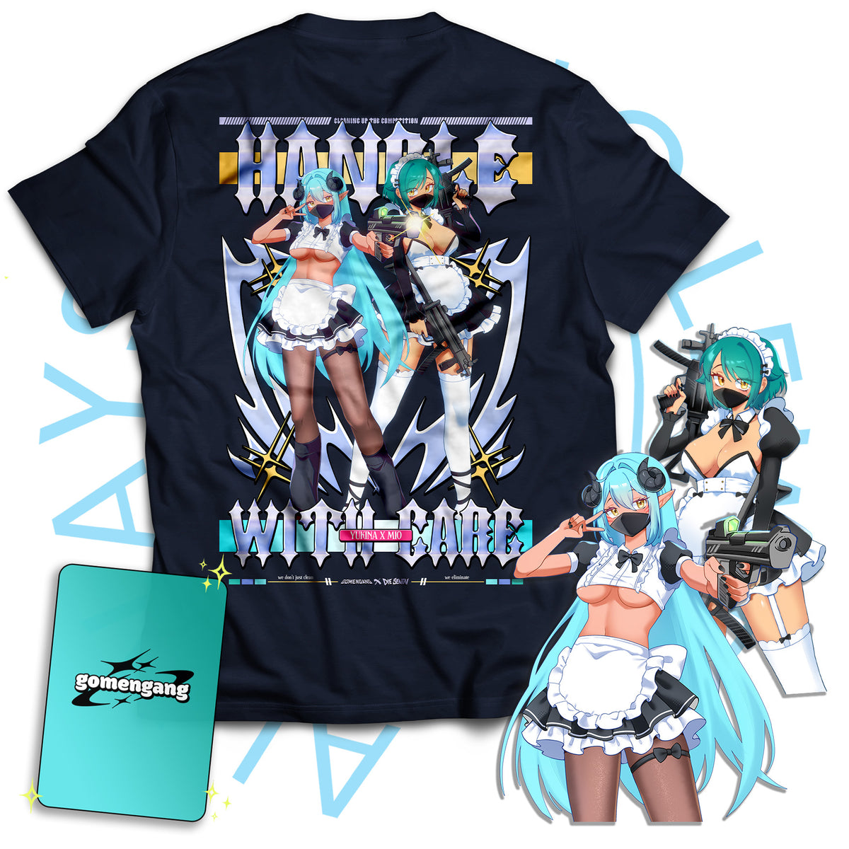 [DIESENTAI COLLABO] T-SHIRT STICKER BUNDLE *PREORDER*