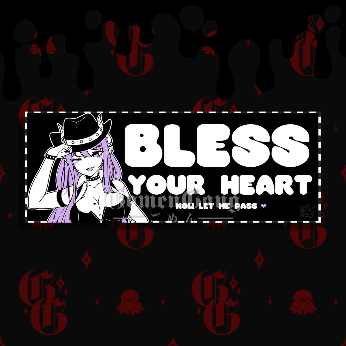 BLESS YOUR HEART BOX SLAP