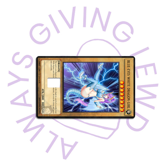 BLUE EYES WAIFU TCG CARD SKIN