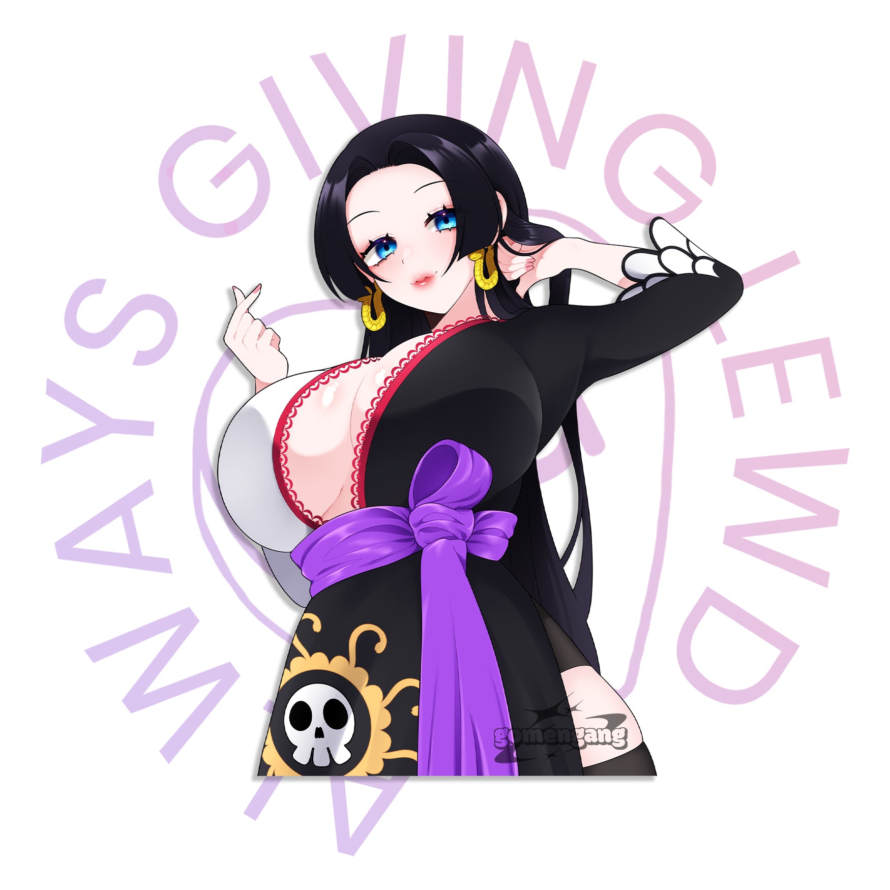 SNAKE EMPRESS STICKER