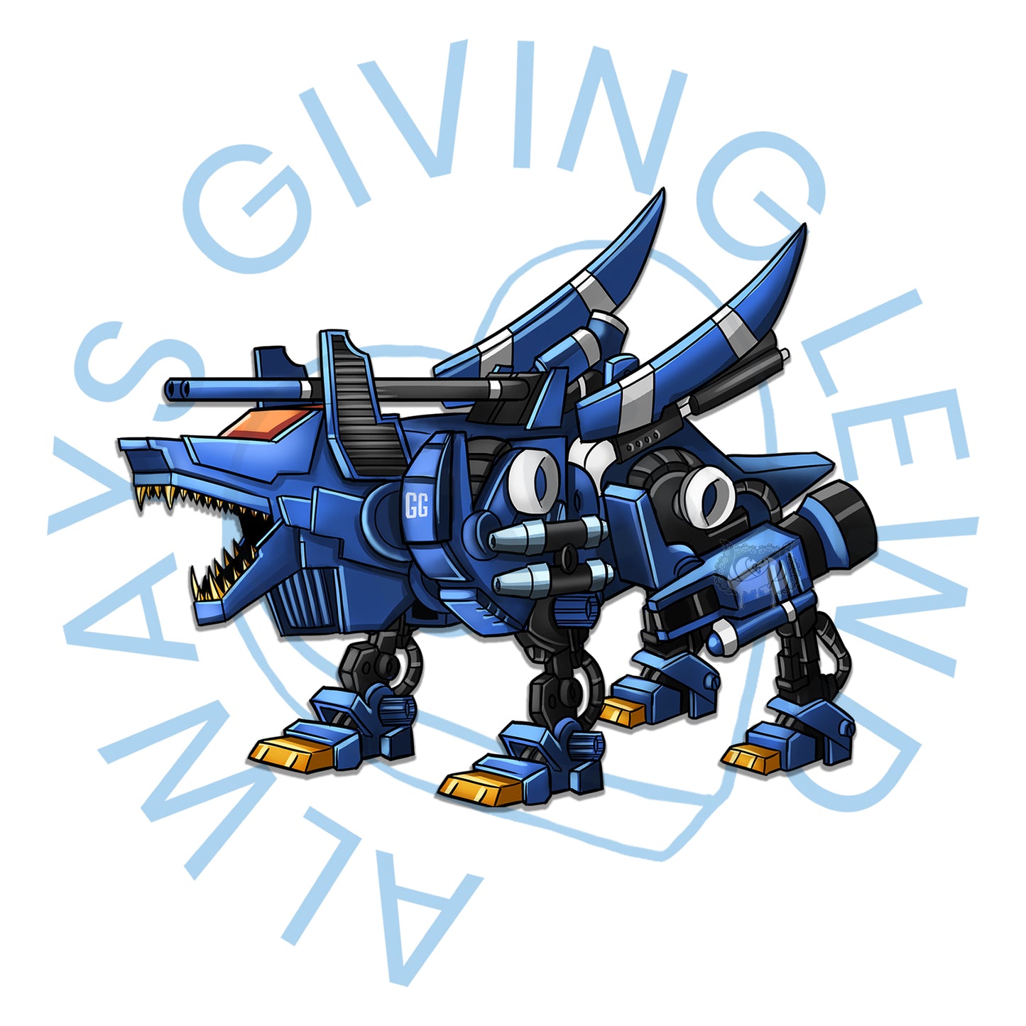 COMMAND WOLF STICKER