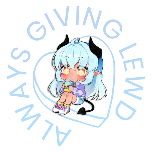 DUMB JUICE CHIBI YUKINA STICKER