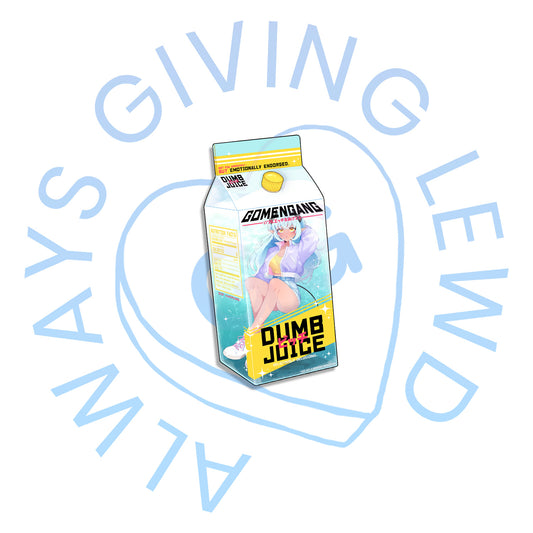 DUMB ビッチ JUICE STICKER