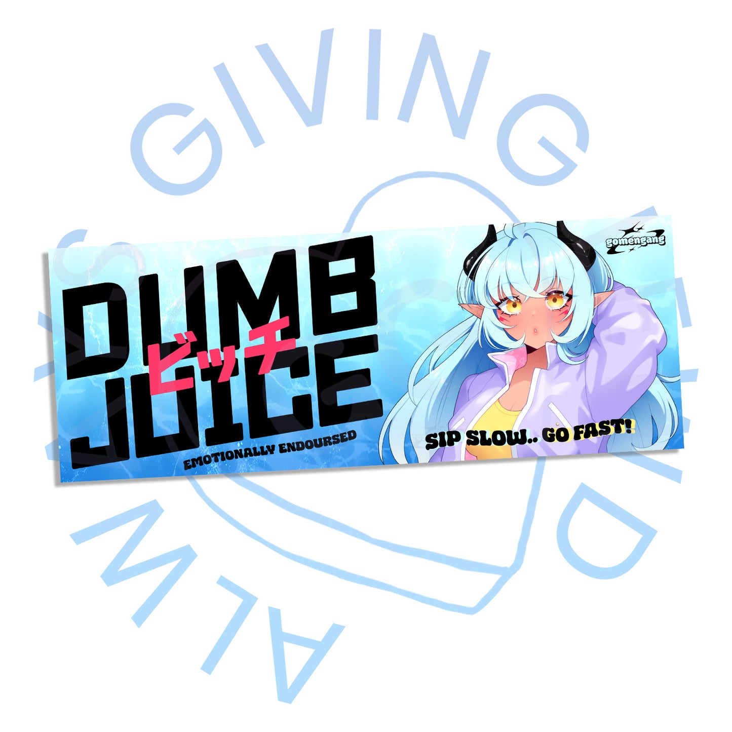 DUMB ビッチ JUICE BOX SLAP