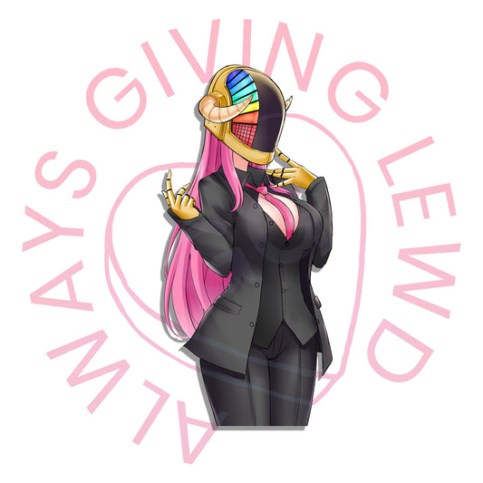 DAFT PUNK HOMURA STICKER
