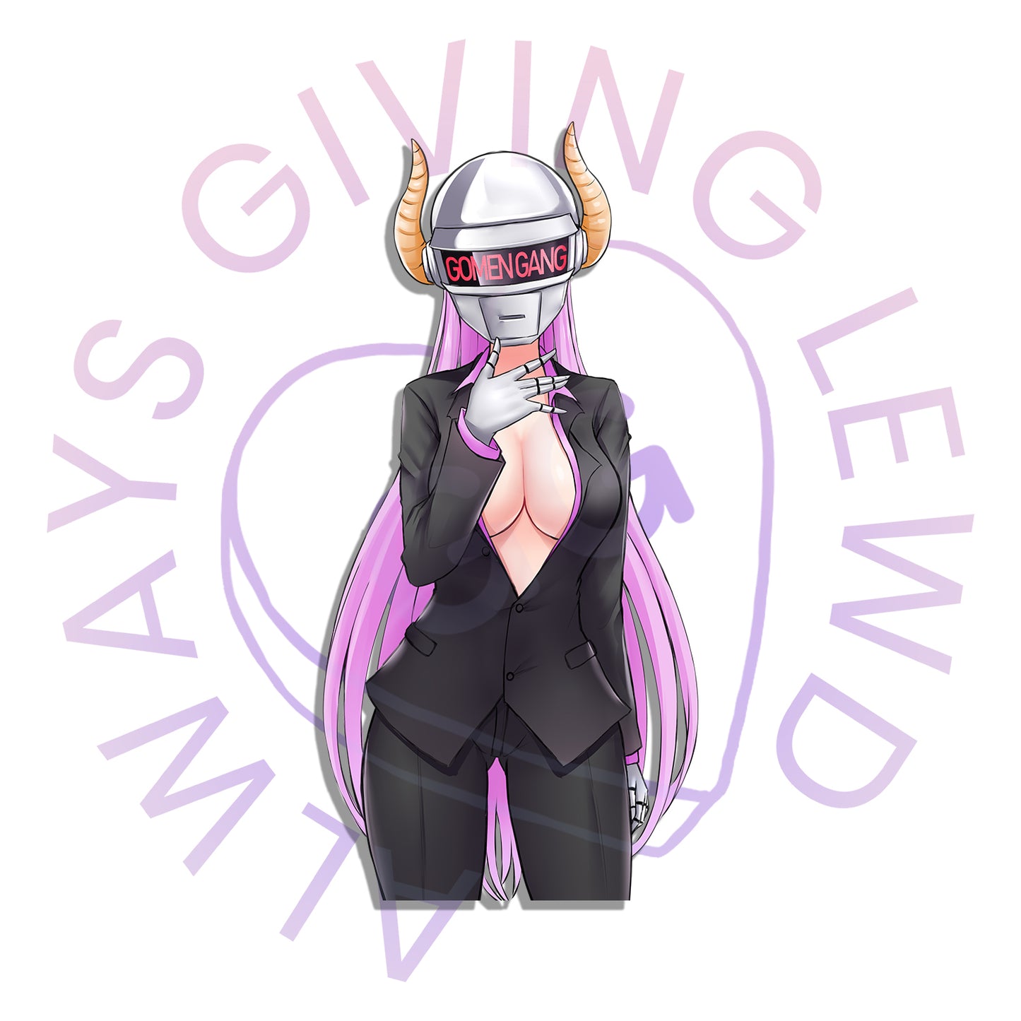 DAFT PUNK KOMURA STICKER