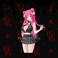EMO HOMURA STICKER