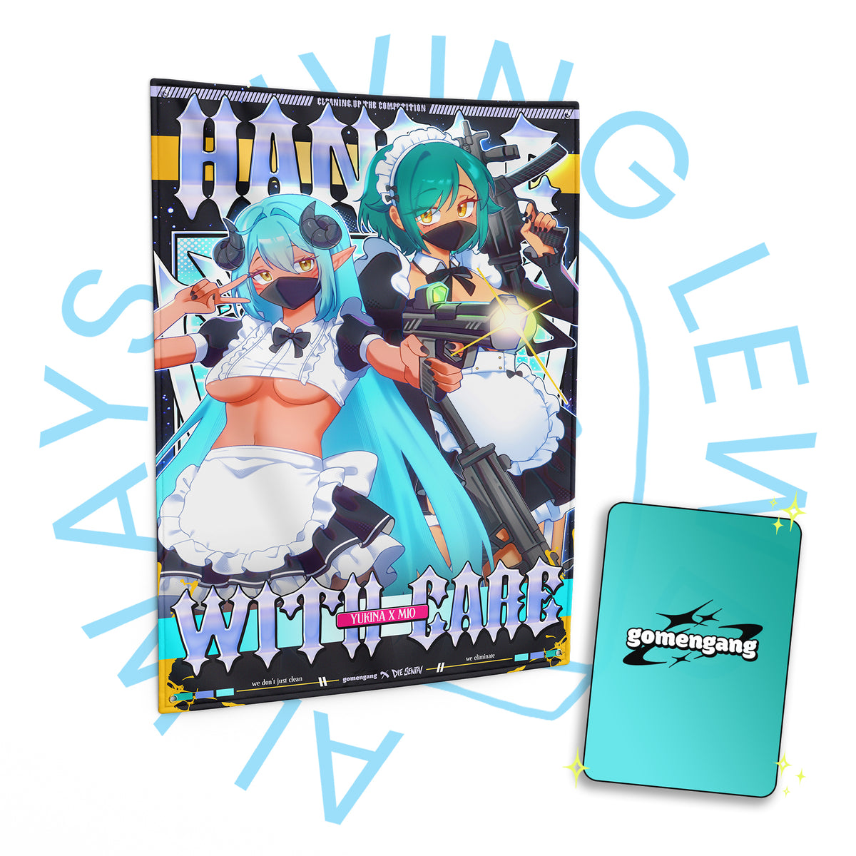 [DIESENTAI COLLAB] WALL FLAG *PREORDER*