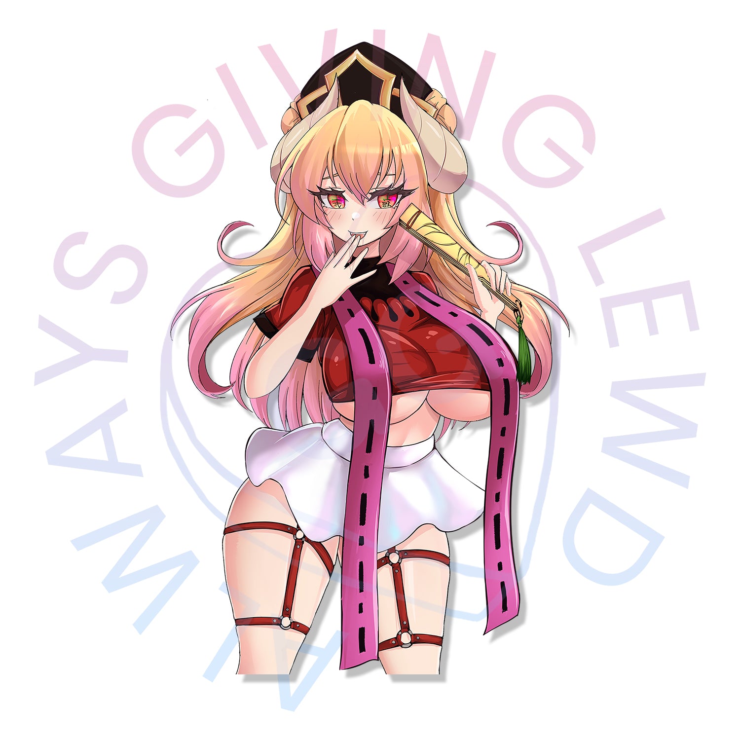 HOMURA X KNY DOMA STICKER