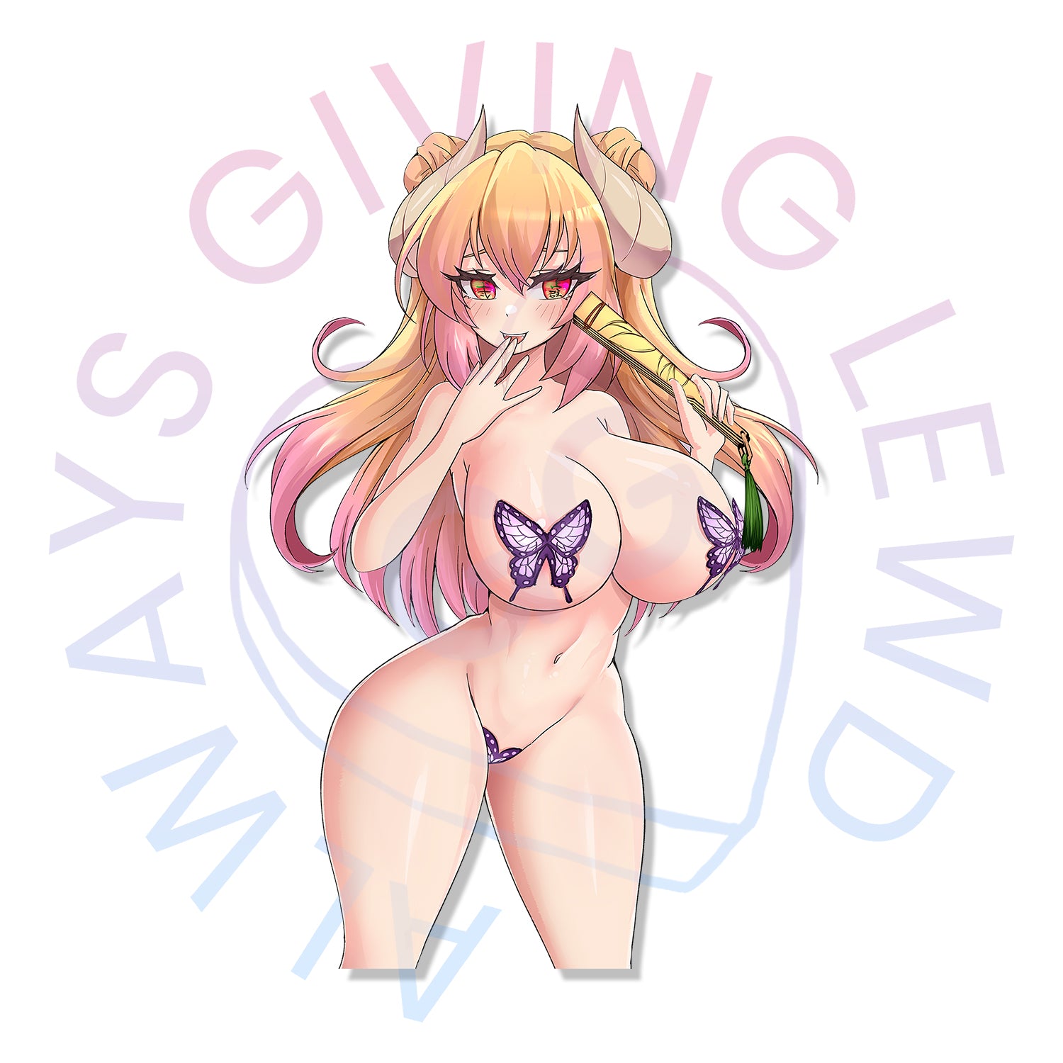 HOMURA X KNY DOMA STICKER