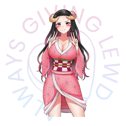 HOMURA NEZUKO STICKER
