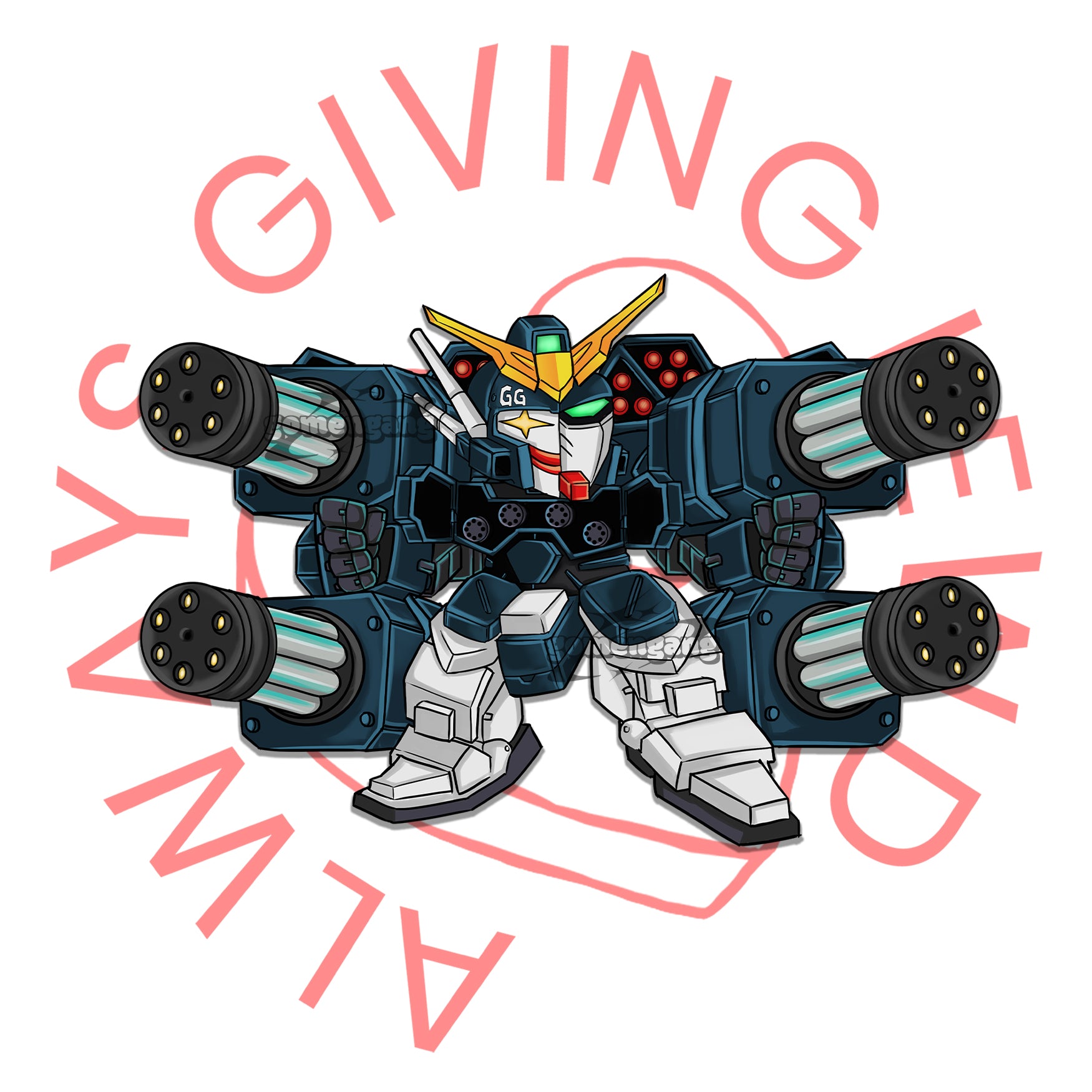 GUNDAM HEAVY ARMS STICKER