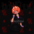 HEX WAIFU KOMURA STICKER