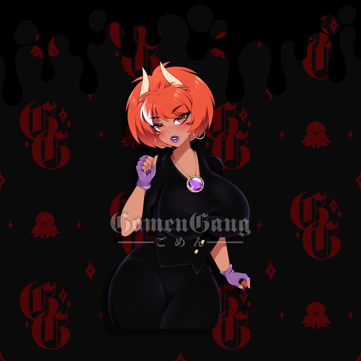 HEX WAIFU KOMURA STICKER