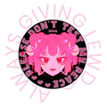 HOMURA DON'T TEST MY PEACE STICKER