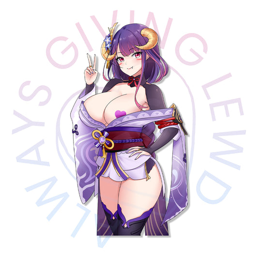 RAIDEN X HOMURA STICKER