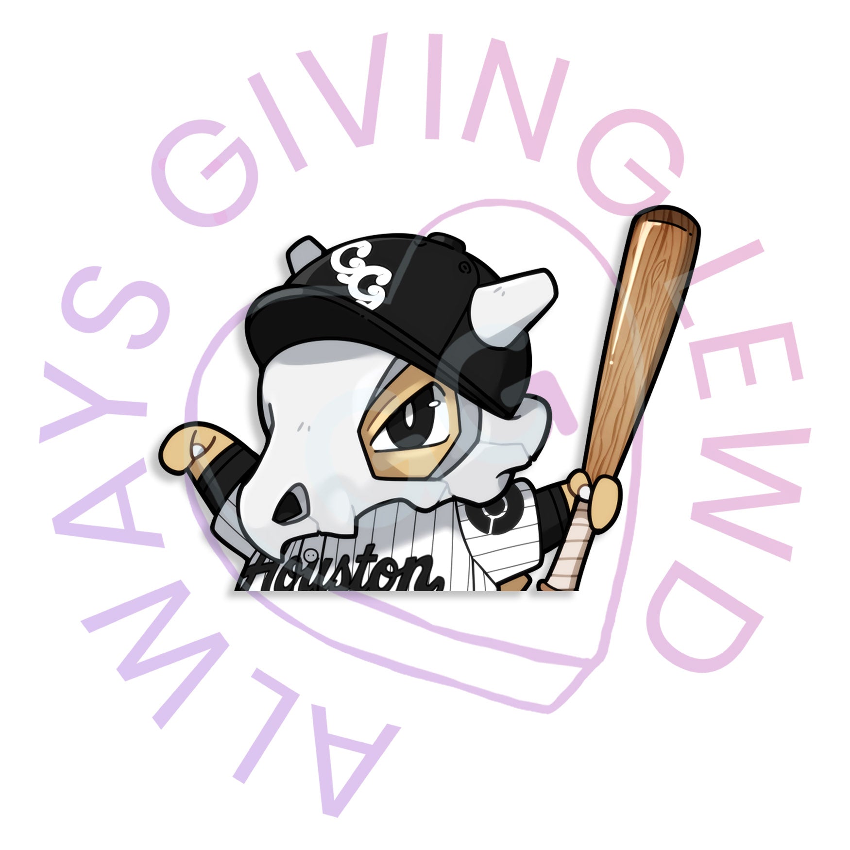 BASEBALL CUBONE PEEKER
