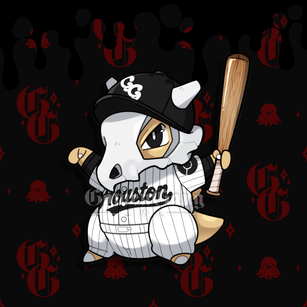 BASEBALL CUBONE STICKER