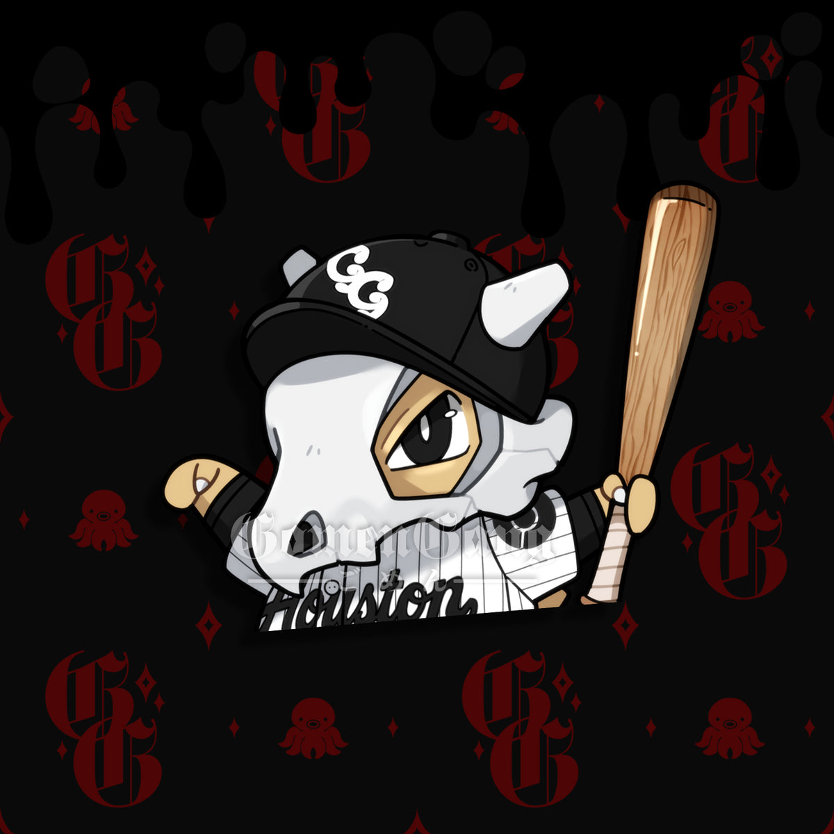 BASEBALL CUBONE PEEKER