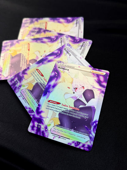 TRAINER KOMURA HOLO TCG CARD