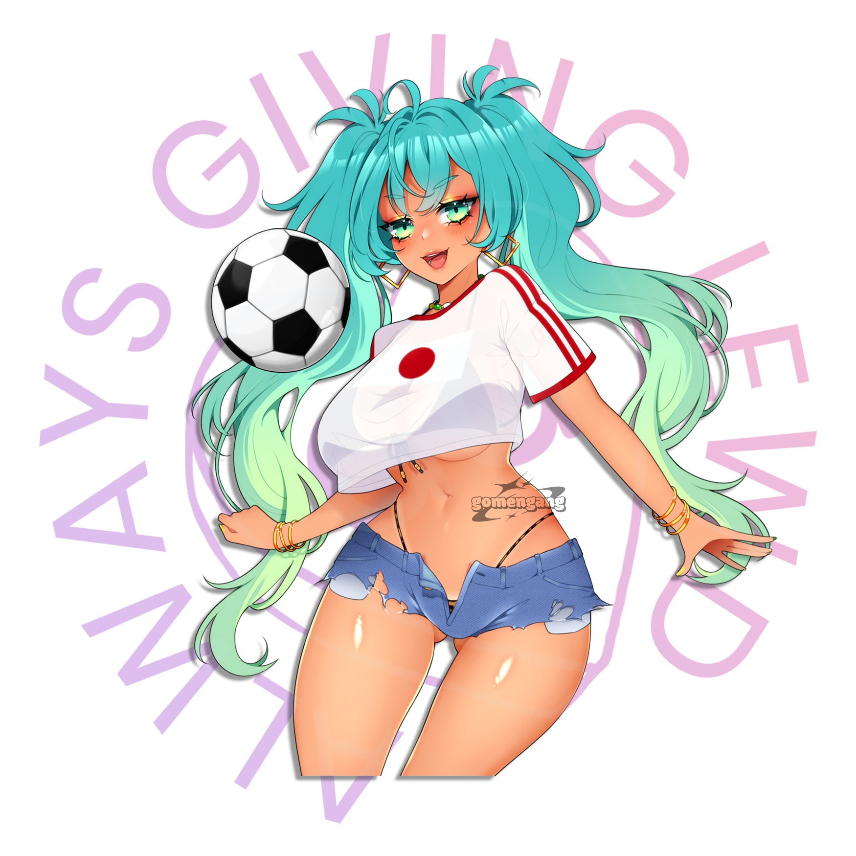 JAPAN WORLD CUP MIKU STICKER