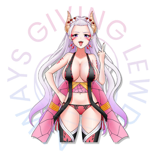 KOMURA DAKI SPOT HOLO STICKER