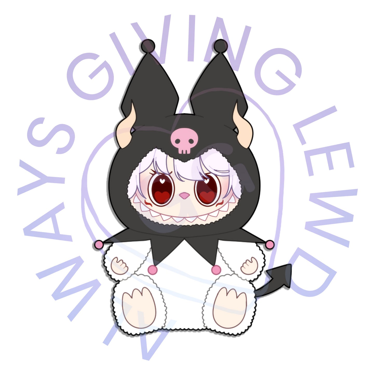 KUROMIBU MINI STICKER