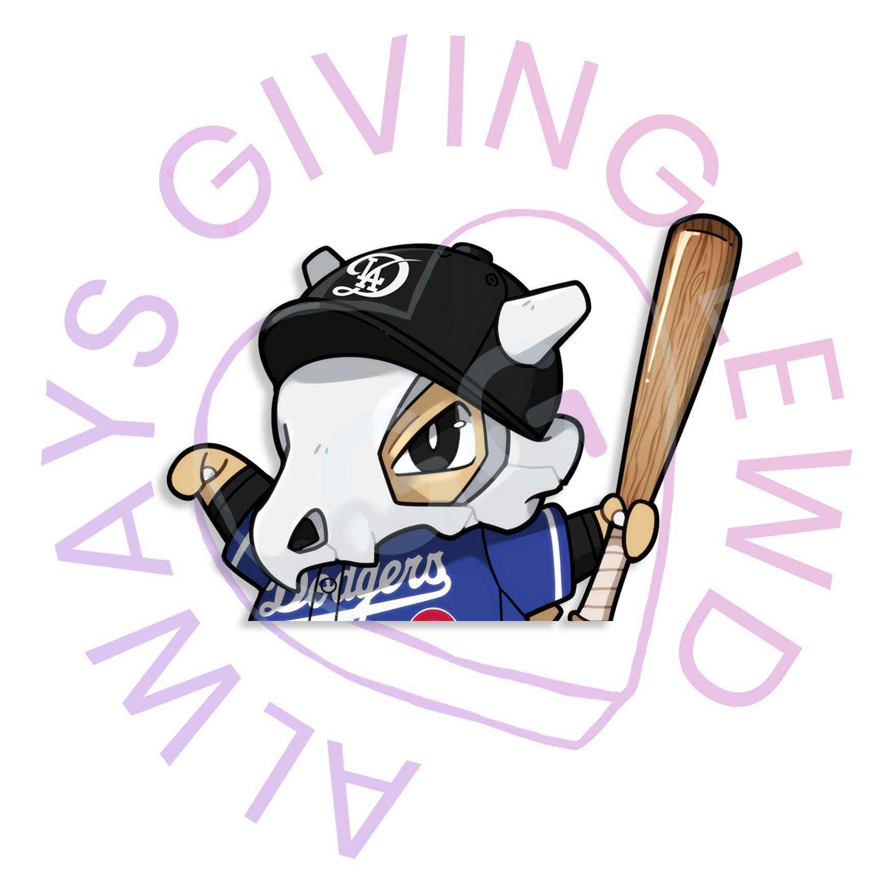 LA DODGERS CUBONE PEEKER