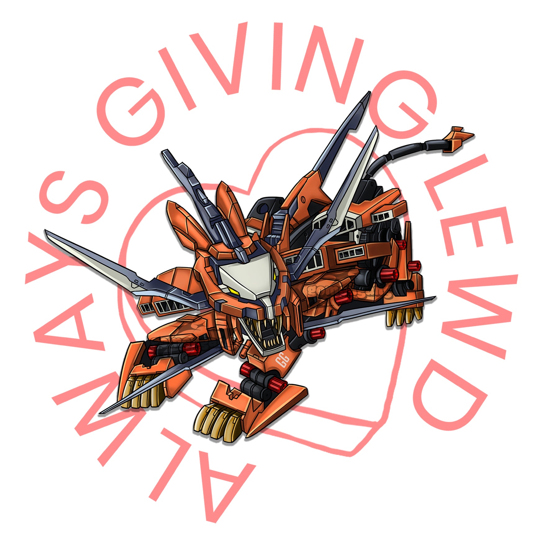 ZOIDS SCHNEIDER STICKER