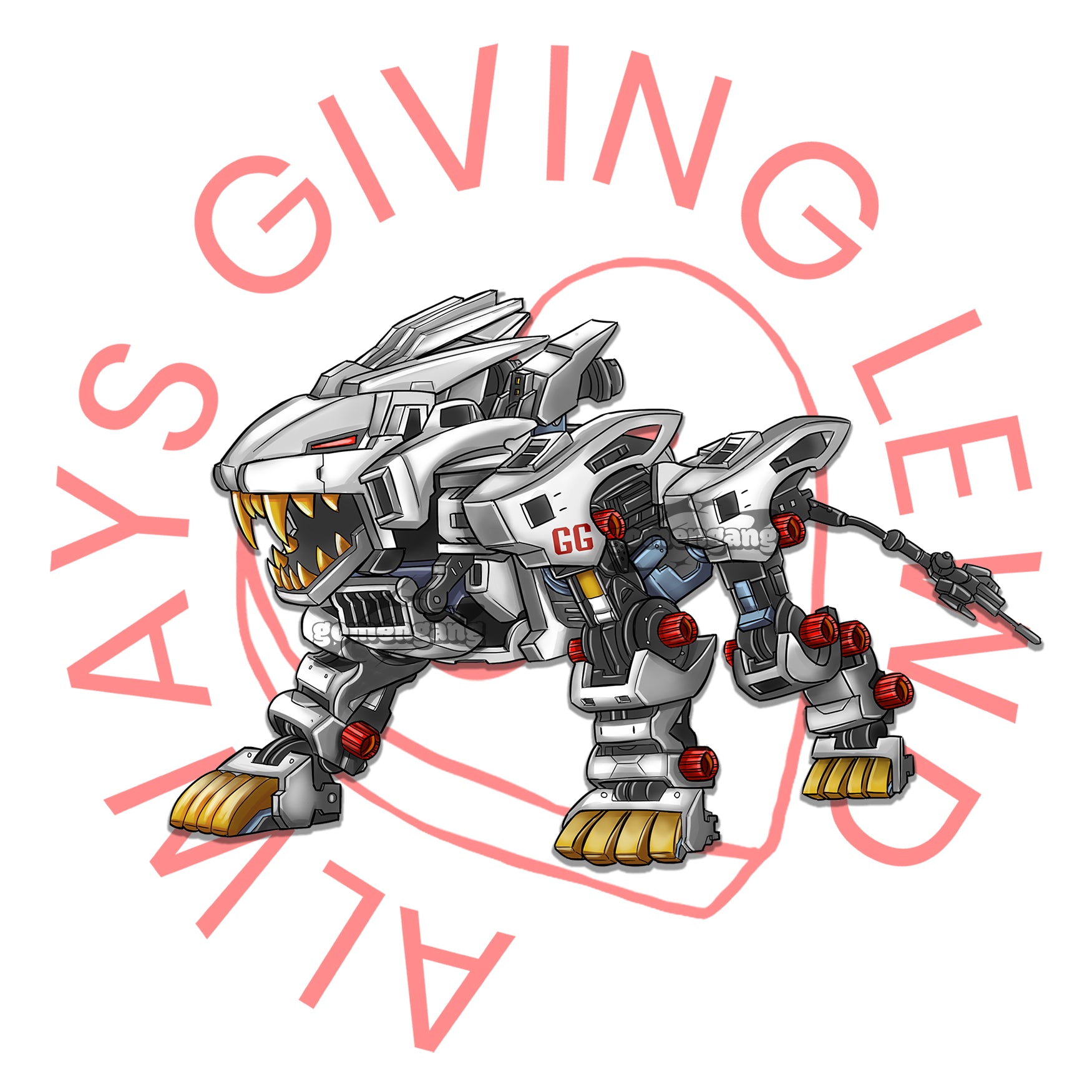ZOIDS LIGER STICKER